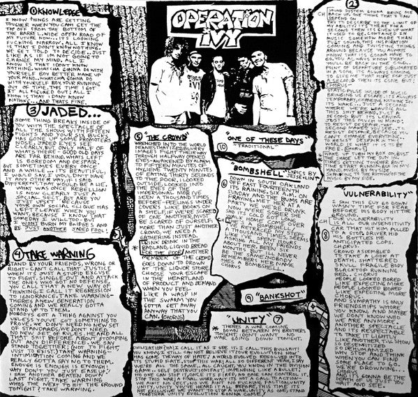 Operation Ivy : Energy (LP,Album,Reissue)