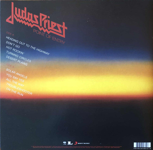 Judas Priest : Point Of Entry (LP,Album,Reissue)