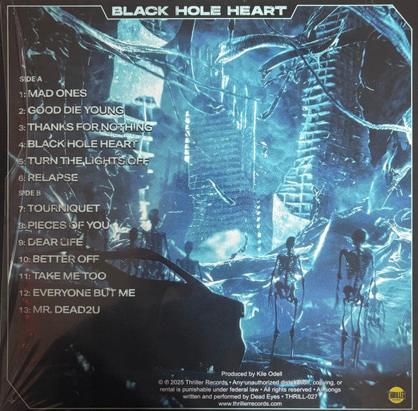 Dead Eyes (3) : Black Hole Heart (12",33 ⅓ RPM,Album)