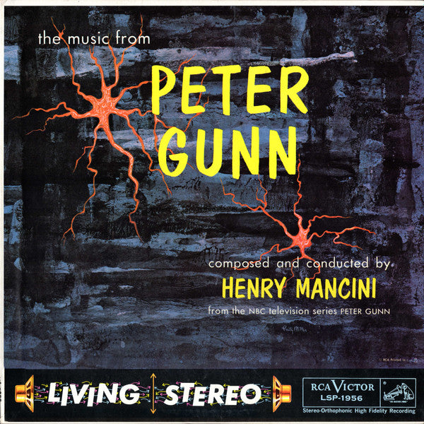 Henry Mancini : The Music From Peter Gunn (LP,Album,Stereo)