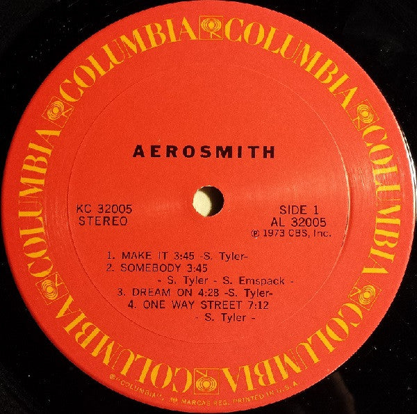 Aerosmith : Aerosmith (LP,Album,Repress,Stereo)