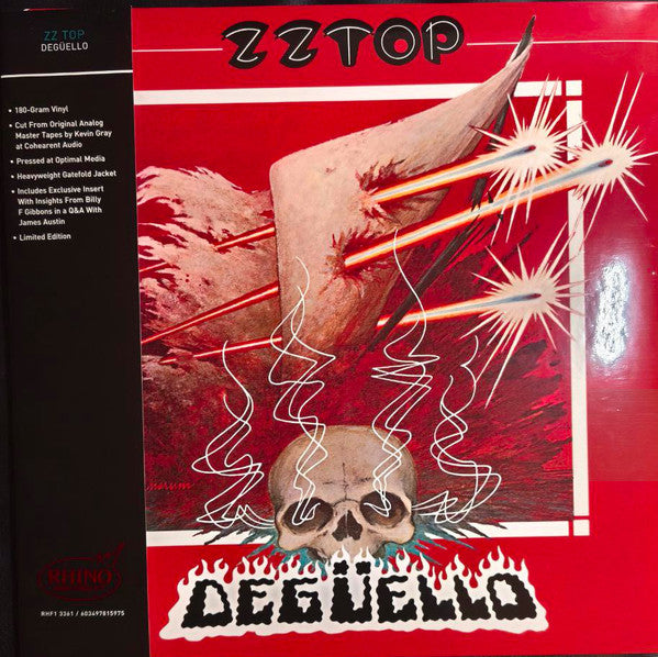 ZZ Top : Degüello (LP,Album,Limited Edition,Reissue,Remastered)