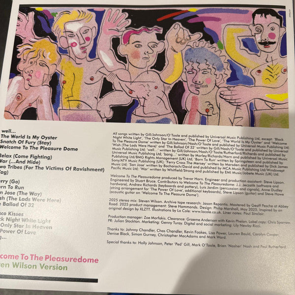 Frankie Goes To Hollywood : Welcome To The Pleasuredome (Steven Wilson Version) (LP,Album,Remastered)