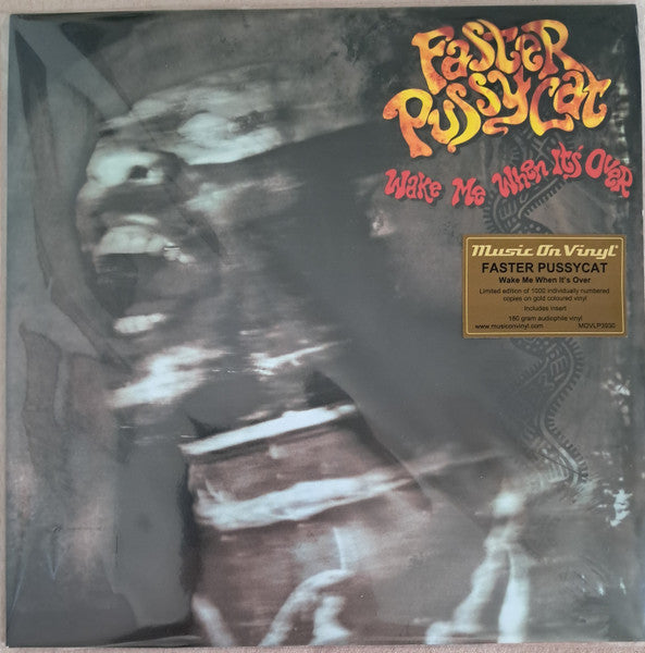 Faster Pussycat : Wake Me When It's Over (LP,Album,Limited Edition,Reissue)