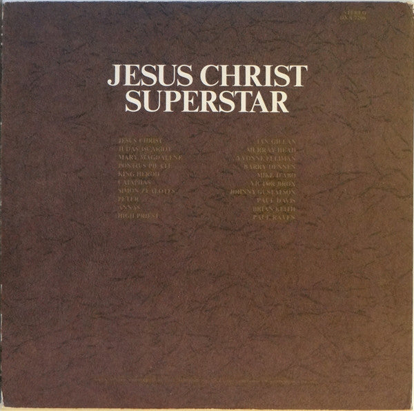 Andrew Lloyd Webber And Tim Rice : Jesus Christ Superstar (LP,Album)