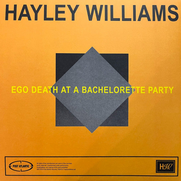 Hayley Williams : Ego Death at a Bachelorette Party (LP,Album)