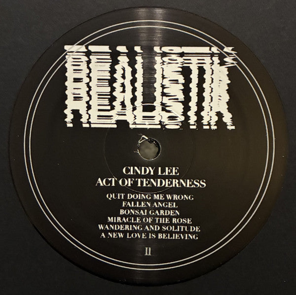 Cindy Lee : Act Of Tenderness (LP)