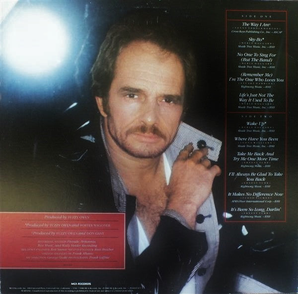 Merle Haggard : The Way I Am (LP,Album)