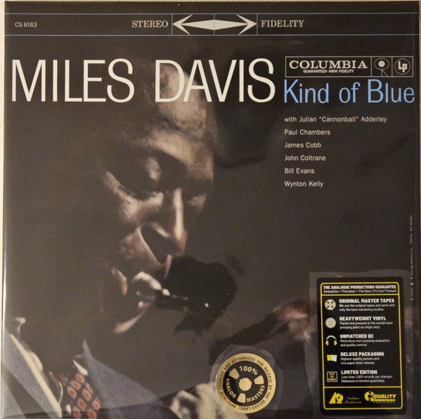 Miles Davis : Kind of Blue (12",33 ⅓ RPM,45 RPM,Deluxe Edition,Limited Edition,Numbered,Stereo)