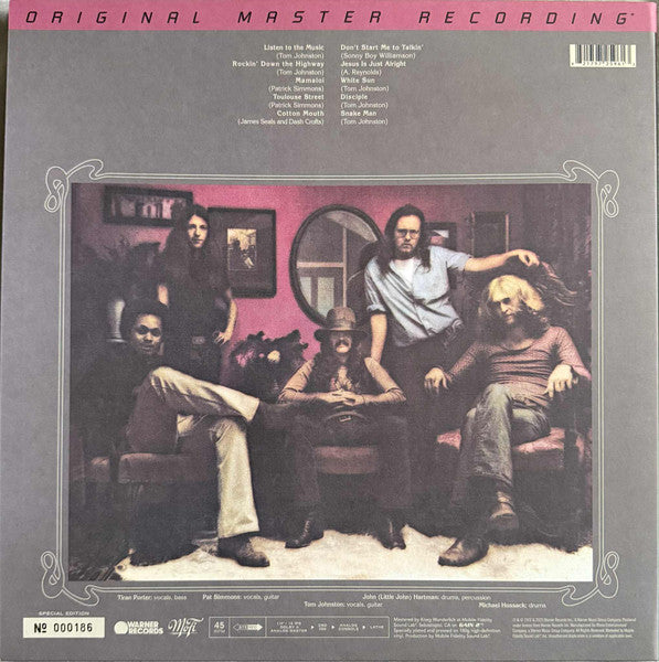Doobie Brothers, The : Toulouse Street (LP,45 RPM,Album,Reissue,Remastered,Special Edition,Stereo)