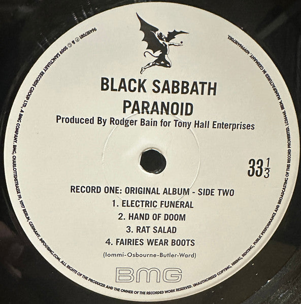 Black Sabbath : Paranoid (LP,Album,Reissue,Remastered)