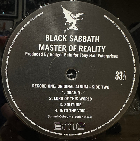 Black Sabbath : Master Of Reality (LP,Album,Reissue,Remastered)