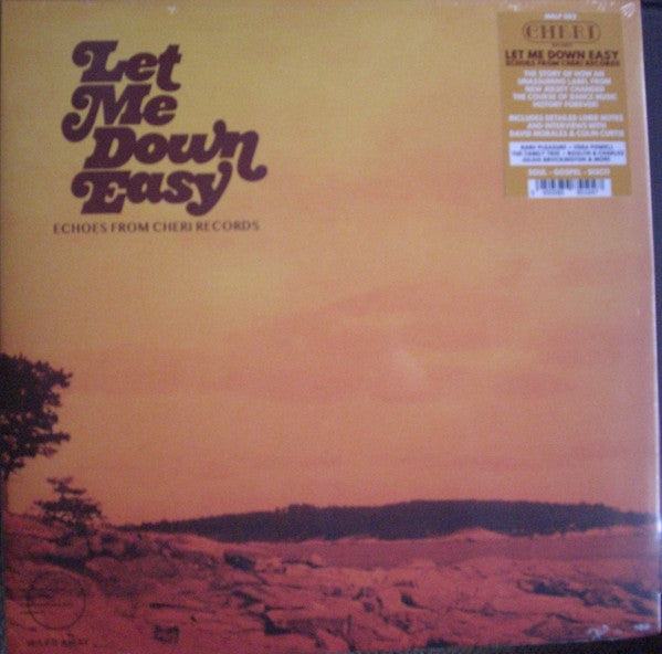 Various : Let Me Down Easy (Echoes From Cheri Records) (LP,Compilation)