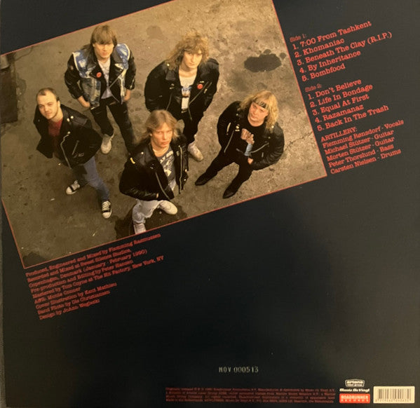 Artillery (2) : By Inheritance (LP,Album,Limited Edition,Reissue,Stereo)