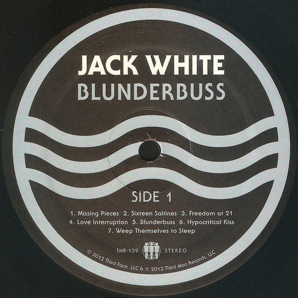 Jack White (2) : Blunderbuss (LP,Album)