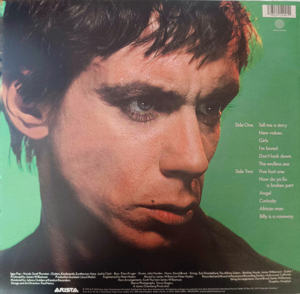 Iggy Pop : New Values (LP,Reissue,Stereo)
