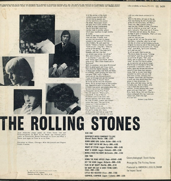 Rolling Stones, The : The Rolling Stones, Now! (LP,Album,Repress,Mono)