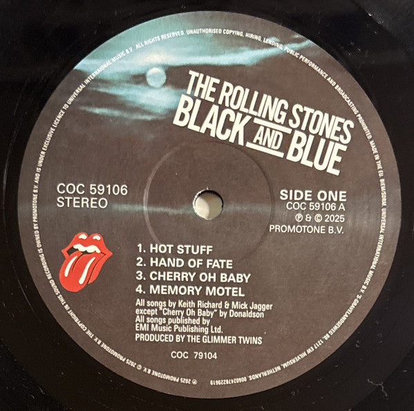 Rolling Stones, The : Black And Blue (LP,Album,Reissue,Stereo)