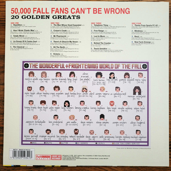 Fall, The : 50,000 Fall Fans Can't Be Wrong (20 Golden Greats) (LP,Compilation,Reissue)