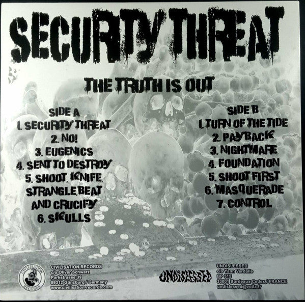 Security Threat : The Truth Is Out (LP,Album)