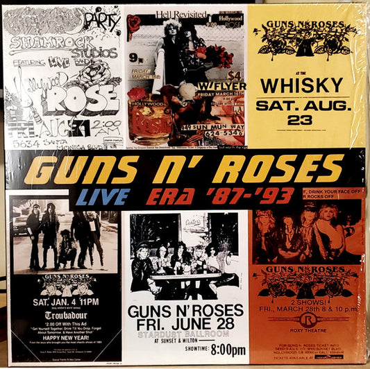 Guns N' Roses : Live Era '87-'93 (LP,Remastered,Repress,Stereo)