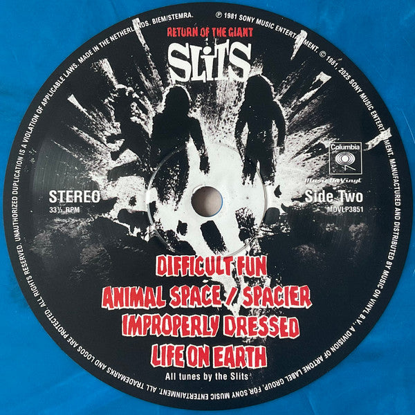 Slits, The : Return Of The Giant Slits (LP,Album,Limited Edition,Reissue)
