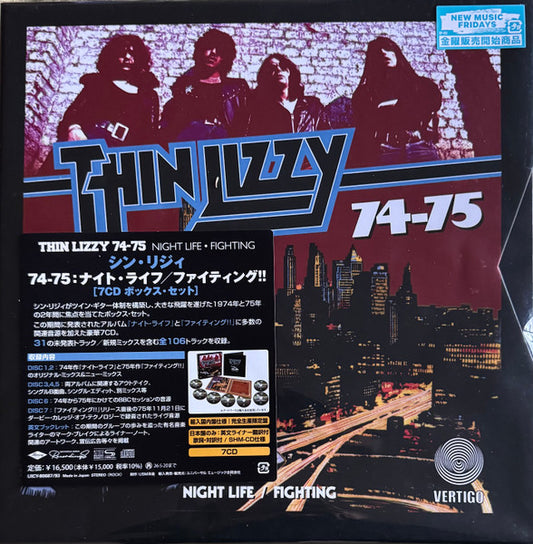 Thin Lizzy : 74-75 Night Life / Fighting (Compilation,Deluxe Edition,Limited Edition)