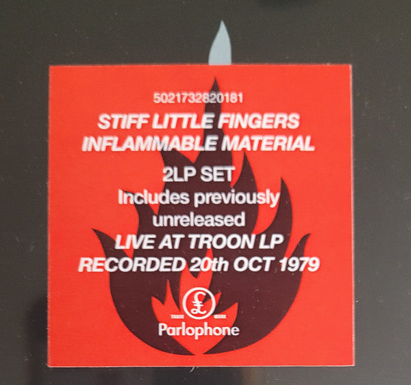 Stiff Little Fingers : Inflammable Material (LP,Album,Reissue,Remastered,Stereo)