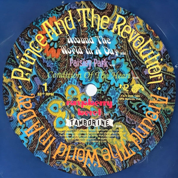 Prince And The Revolution : Around The World In A Day (LP,Album,Limited Edition,Reissue,Remastered)