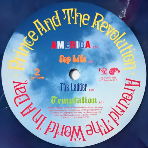 Prince And The Revolution : Around The World In A Day (LP,Album,Limited Edition,Reissue,Remastered)