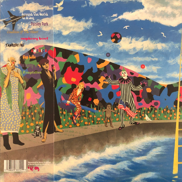 Prince And The Revolution : Around The World In A Day (LP,Album,Reissue,Remastered,Stereo)