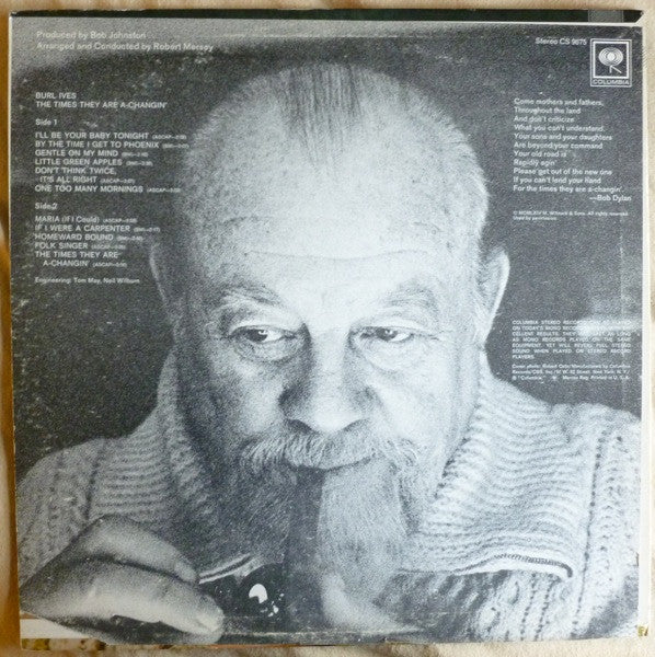 Burl Ives : The Times They Are A-Changin' (LP)