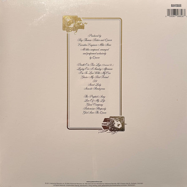 Queen : A Night At The Opera - 50th Anniversary Edition  (LP,Album,Reissue)
