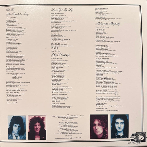 Queen : A Night At The Opera - 50th Anniversary Edition  (LP,Album,Reissue)