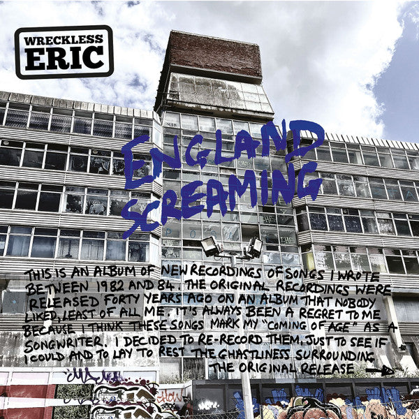 Wreckless Eric : England Screaming (LP,Album)