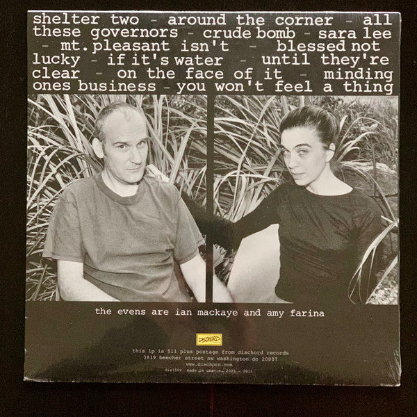 Evens, The : The Evens (LP,Album,Reissue,Remastered)