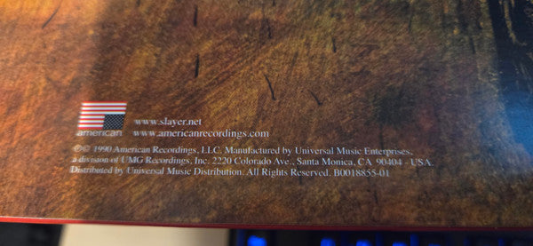 Slayer : Seasons In The Abyss (LP,Album,Reissue,Remastered,Stereo)