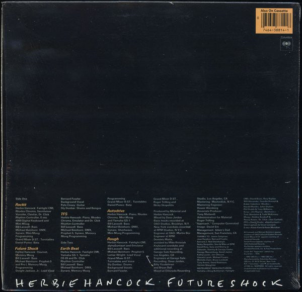 Herbie Hancock : Future Shock (LP,Album)