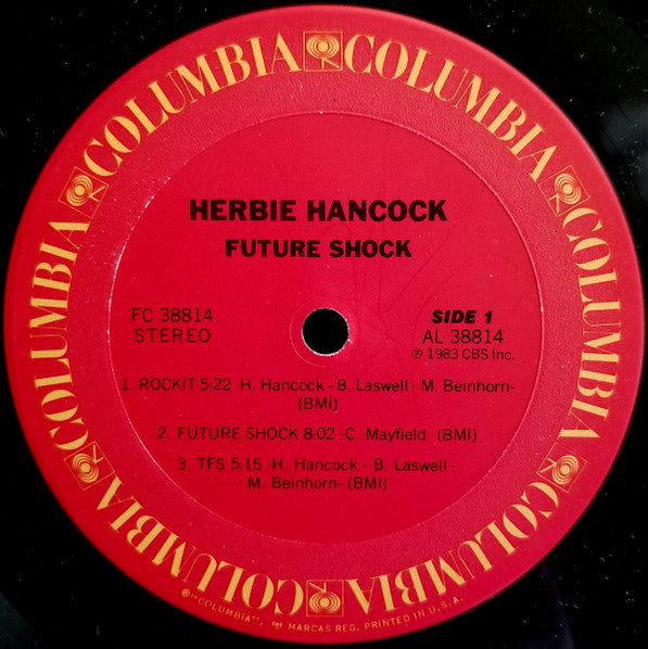 Herbie Hancock : Future Shock (LP,Album)