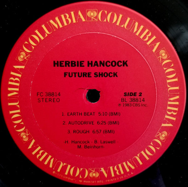 Herbie Hancock : Future Shock (LP,Album)