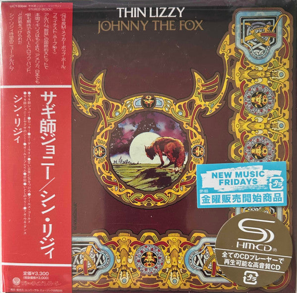 Thin Lizzy : Johnny The Fox (Album,Limited Edition,Mixed,Reissue,Remastered)