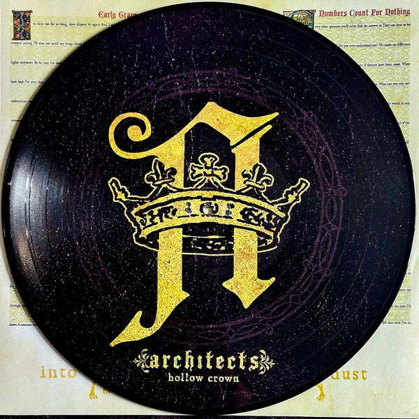 Architects (2) : Hollow Crown (LP,Album,Limited Edition,Picture Disc,Reissue,Stereo)
