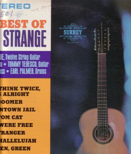 Billy Strange : The Best Of Billy Strange (LP,Compilation,Stereo)