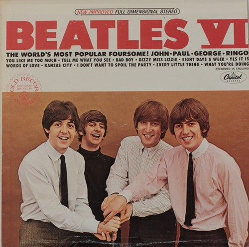Beatles, The : Beatles VI (LP,Album,Reissue,Repress)