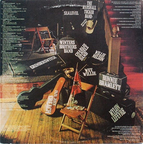 Charlie Daniels Band, The : Volunteer Jam III And IV (LP,Compilation)
