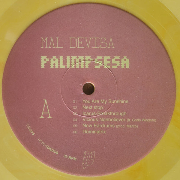 Mal Devisa : Palimpsesa (LP,Club Edition)