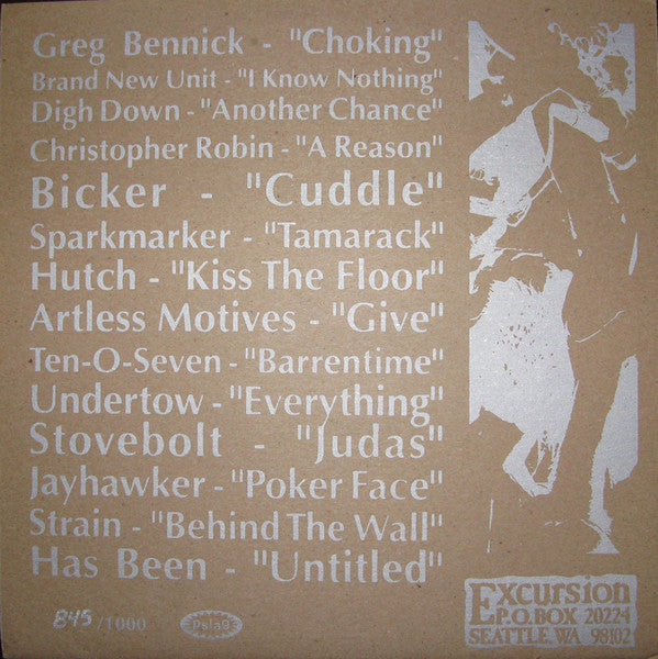 Various : Universal Choking Sign (LP,Compilation,Numbered)