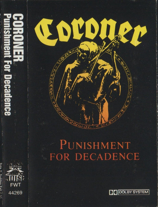 Coroner : Punishment For Decadence (Album)