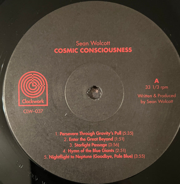 Sean Wolcott : Cosmic Consciousness (LP,Album,Stereo)