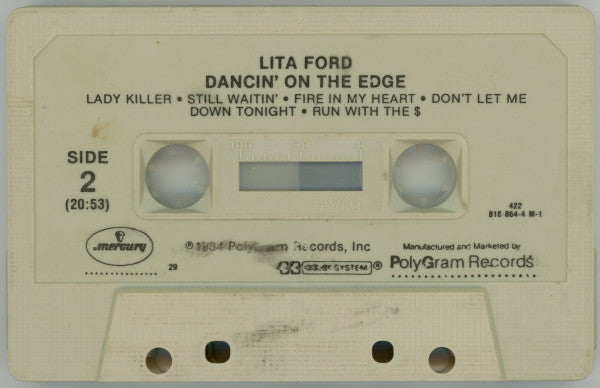 Lita Ford : Dancin' On The Edge (Album)
